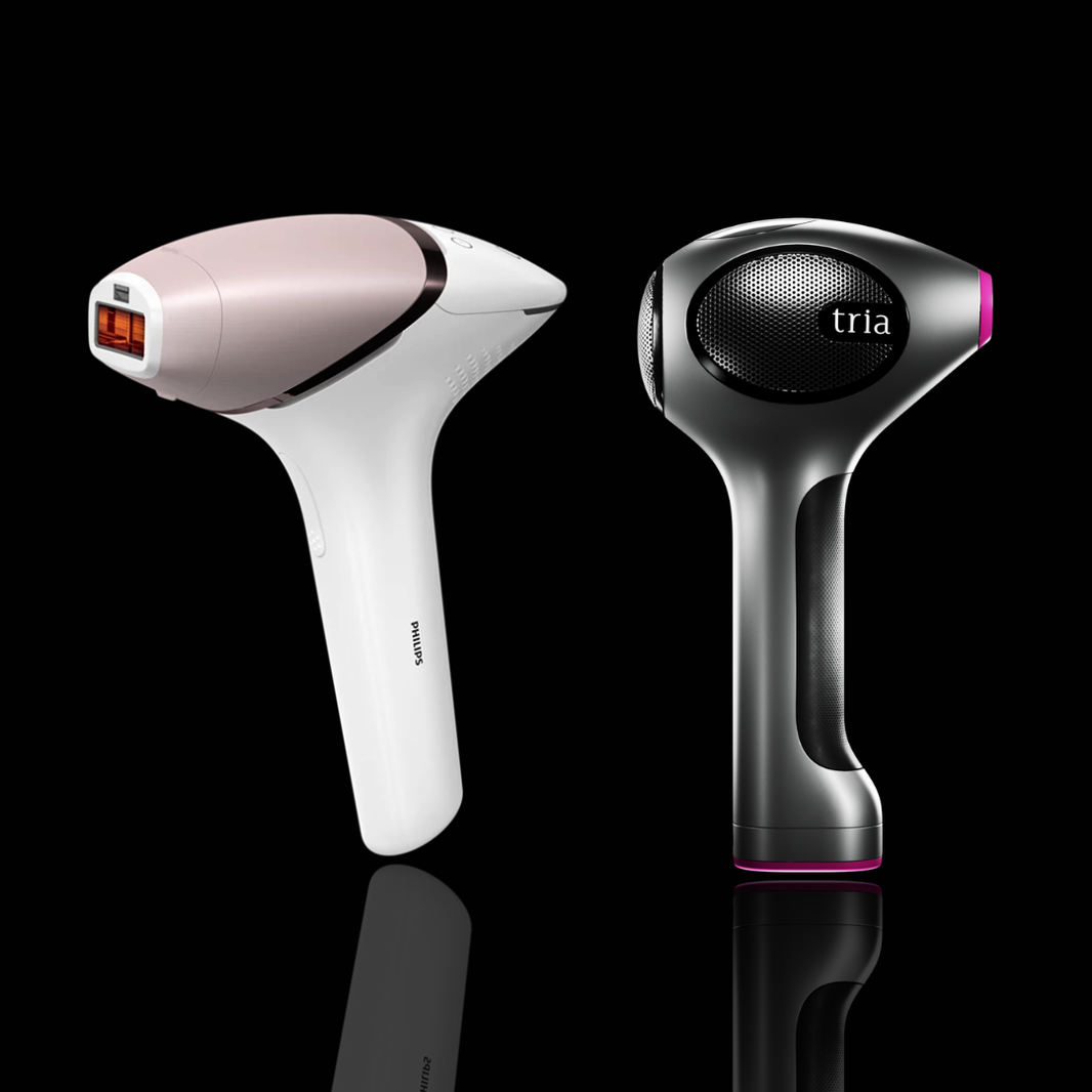 Philips vs. Tria for hair removal